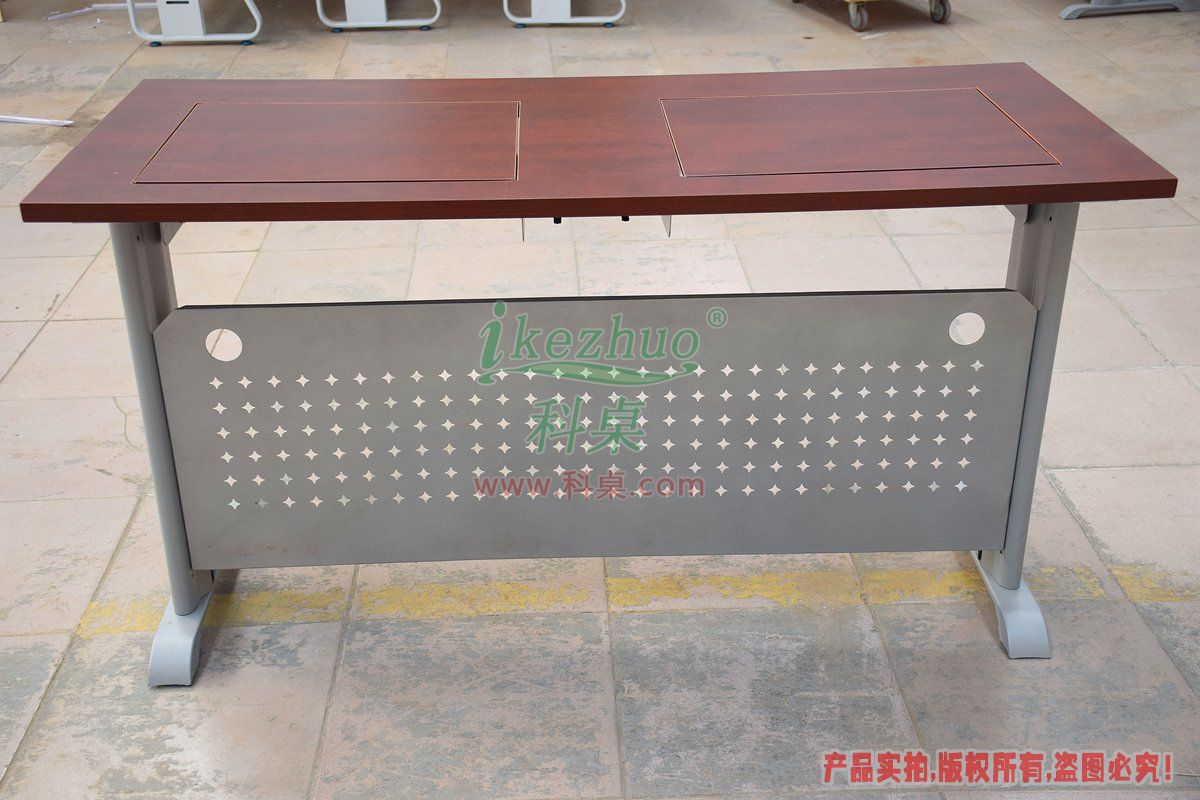 科桌家具,無邊框翻轉電腦桌,翻轉電腦桌,雙人位金屬腳架無邊框翻轉電腦桌K14-B 科桌家具,無邊框翻轉電腦桌,翻轉電腦桌,雙人位金屬腳架無邊框翻轉電腦桌K14-B