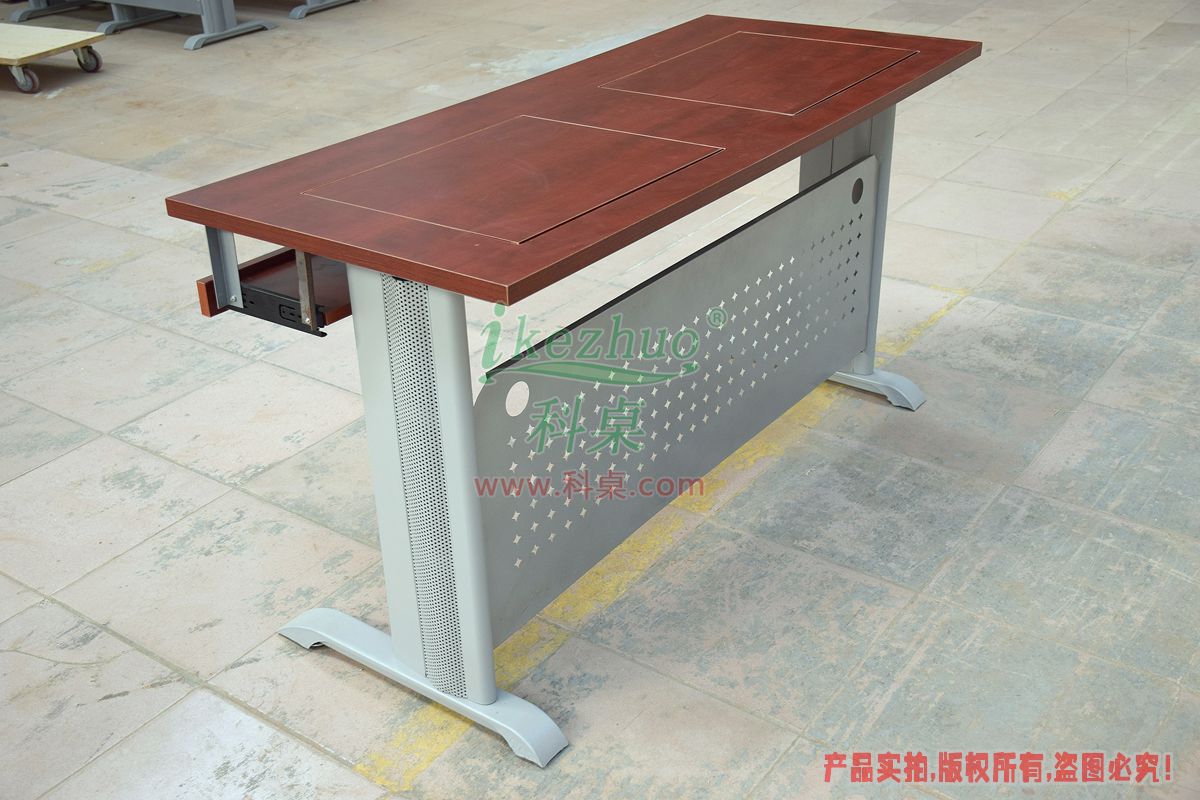 科桌家具,無邊框翻轉電腦桌,翻轉電腦桌,雙人位金屬腳架無邊框翻轉電腦桌K14-B 科桌家具,無邊框翻轉電腦桌,翻轉電腦桌,雙人位金屬腳架無邊框翻轉電腦桌K14-B